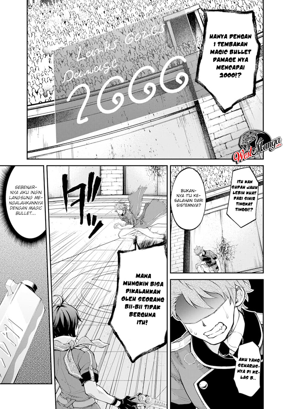 Saisoku Musou No B-kyuu Mahou Tsukai Chapter 08 Bahasa Indonesia